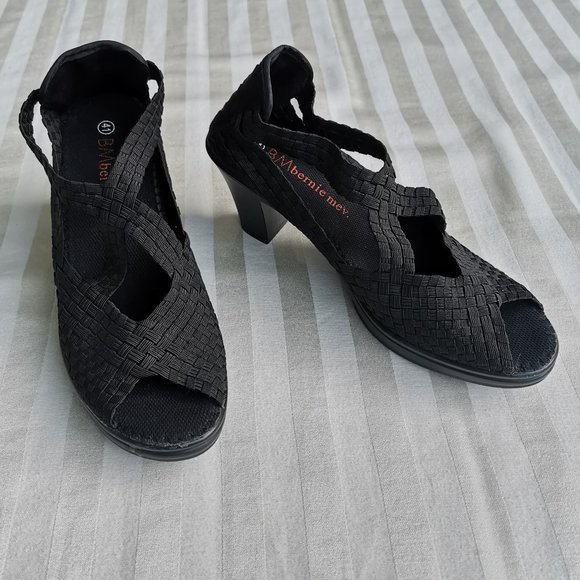 Bernie Mev Open Toe Pump Sandals - Picture 1 of 9